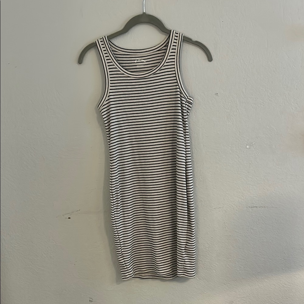 Art Class Black and white Striped dress
